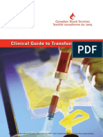 Clinical Guide To Blood Transfusion