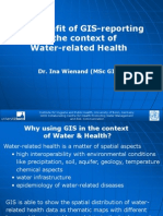 The Benefit of GIS-reporting in The Context of Water-Related Health