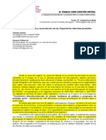 JACINTO - CHITARRONI - ASET 2009 - Precariedades, Rotación y Acumulación en Las Trayectorias Laborales Juveniles