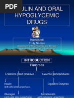 Insulin and Oral Hypoglycemic Drugs