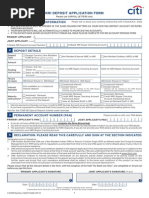 Deposit Appln Form