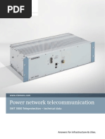 SWT 3000 Teleprotection Technical Data