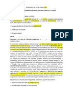 REQUERIMENTO Revisão Imposto Modelo de 50U$