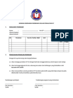 Borang Kebenaran Membawa Keluar Peralatan Ict