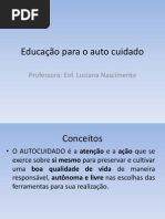 Educação para o Auto Cuidado