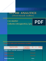 Curs 2 Studii Analitice Observationale