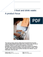 Household Food and Drink Waste A Product Focus