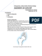 Management of Avn Hip