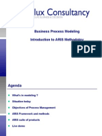 Business Process Modelling - Introduction To ARIS Methodolgy