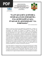 La Evaluación Auténtica Centrada en El Desempeño Una Alternativa para Evaluar El Aprendizaje y La Enseñanza Linda Darling