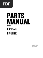 EY15-3 Parts Manual