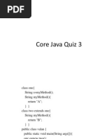 Java Questions