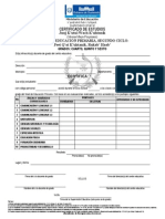 Certificado Ciclo II (2013)