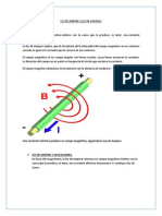 Ley de Ampere y Ley de Faraday