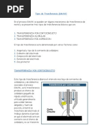 Tipos de Transferencia