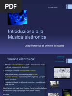 Musica Elettronica Slide Corso