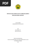 Daur Ulang Kerdus Dan Kertas Menjadi Buku Serba Guna