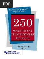 English For Business