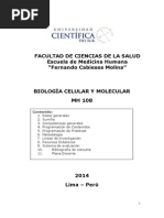 Silabo Biología Celular y Molecular 2014 - 1