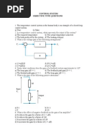 Control System Quiz