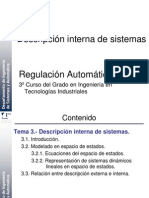 Tema 3 - Descripción Interna de Sistemas