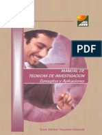 Manual de Tecnicas de Investigacion