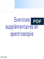 Exer Spectro - Suppl Et Corrige