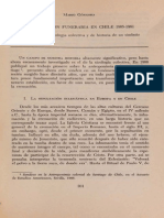 Mario Gongora. La Cremacion Funeraria en Chile