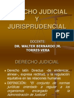 Derecho Judicial y Jurisprudencial