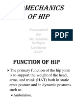 Biomechanics of Hip 1