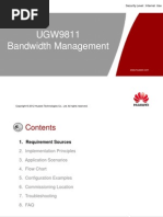 OWD090922 (Slide) UGW9811 V900R009C01 Bandwidth Management-20120319-B-V1 1