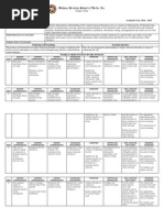 1Q Curriculum Map English Grade 9 2014-2015 Revised