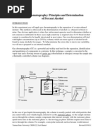 Gas Chromatography Principles and Determination