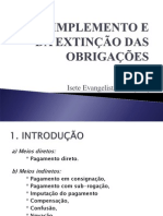 Aula 06 - Do Adimplemento e Extinção Das Obrigações