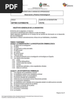 742-Observación Práctica Criminológica II