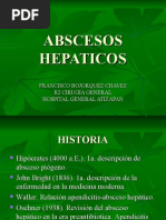 Absceso y Quiste Hepatico