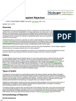 Immunology of Transplant Rejection