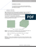 Plaxis-Triaxial Test With Hardening Soil Model