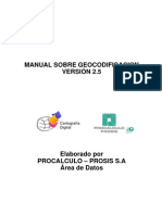 Manual de Geocodificacion V 2.5