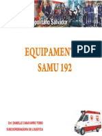 23 Equipamentos SAMU