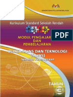 Modul Pengajaran Dan Pembelajaran Sains Tahun 3 SK