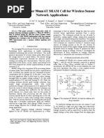 Ultra-Low Power 90nm 6T SRAM Cell For Wireless Sensor Network Applications