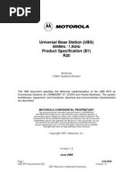 Motorola - Universal Base Station - B1 Document