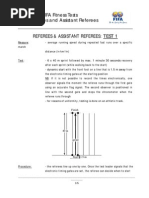 Referee - FIFA Referee Fitness Test