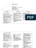 Planificación Anual de Prácticas Del Lenguaje 5