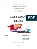 Acoso Escolar Trabajo