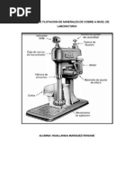 1º Labo-Flotacion de Minerales de Cobre A Nivel de Laboratorio