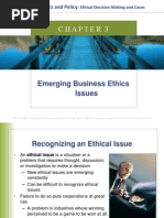 Chapter 3 Emerging Business Ethics Issues