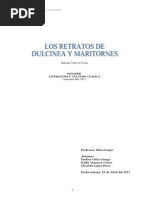 Informe Los Retratos de Dulcinea y Maritornes