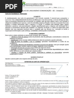 Ficha de Trabalho-Carta de Apresentação-Unidade B